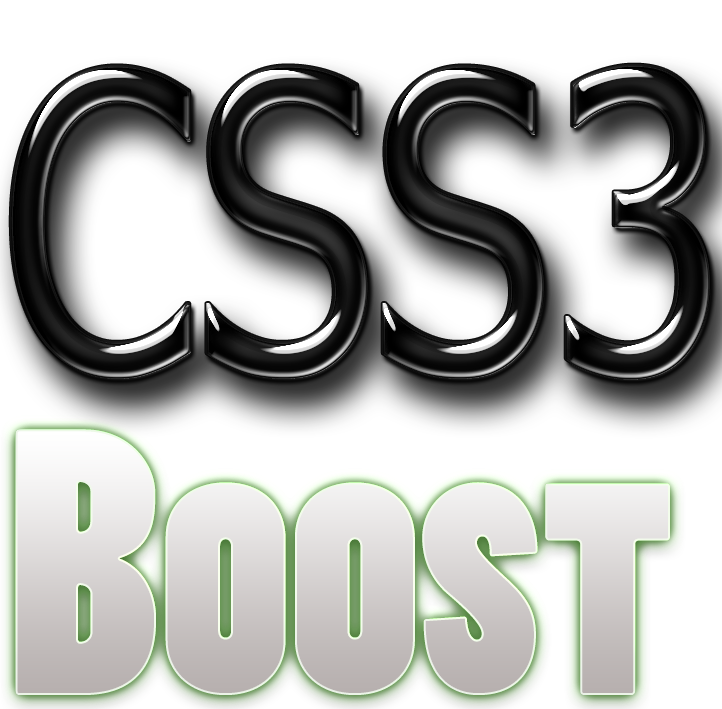 CSS3 Boost logo
